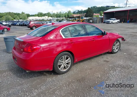 2011 Infiniti G37 Journey z USA, uszkodzony, nr VIN JN1CV6AP0BM504544